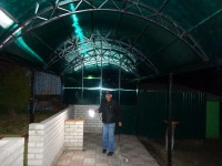 Навес над мангалом